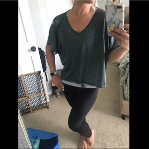 Lululemon size M/L gray top